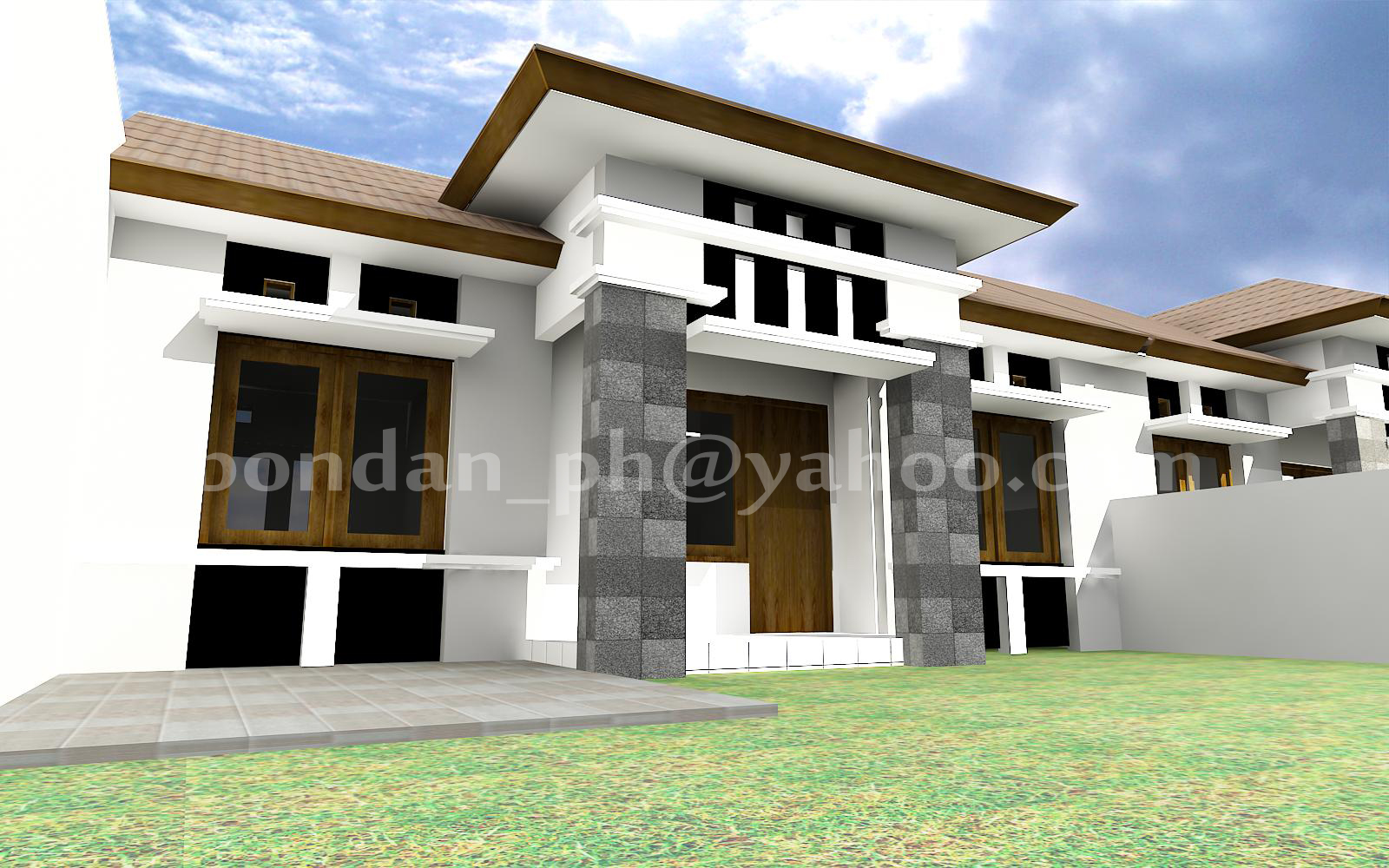 Mrs Niken House Yogyakarta Rumah Tinggal Mediterania Bondan